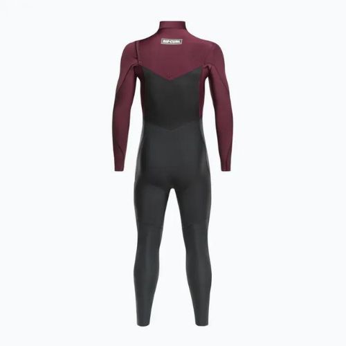 Rip Curl Dawn Patrol C/Zip 3/2 mm GB wine men's wetsuit