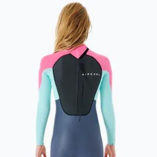 Rip Curl Groms Omega 3/2GB B/Zip 20 pink-blue children's wetsuit 118BFS