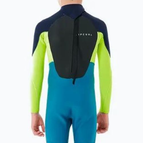 Rip Curl Omega 4/3GB B/Zip 49 blue/blue children's wetsuit 113BFS