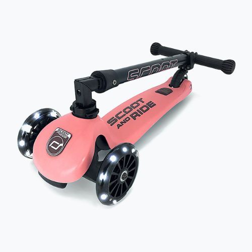 Scoot & Ride Highwaykick 3 LED children's balance scooter orange