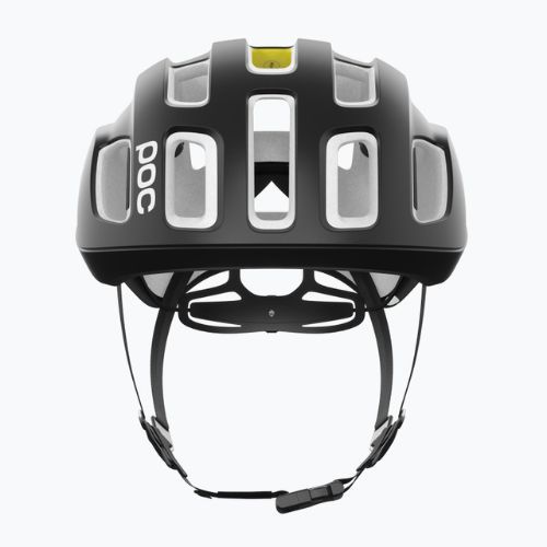Bicycle helmet POC Ventral Air MIPS NFC uranium black/hydrogen white matt