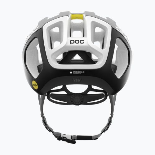 Bicycle helmet POC Ventral Air MIPS NFC uranium black/hydrogen white matt