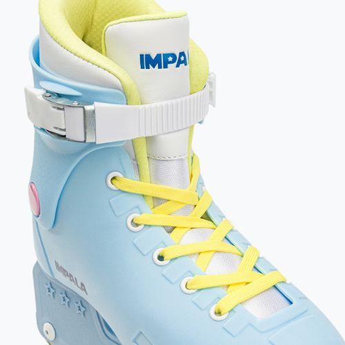 Women's IMPALA Lightspeed Inline Skate blue/yellow IMPINLINE1 roller skates