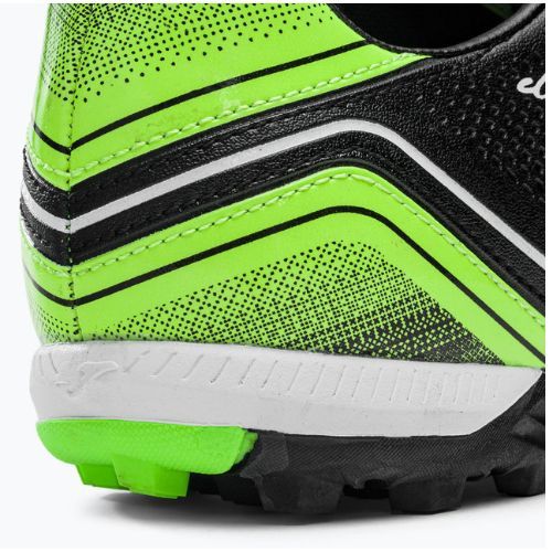 Men's Joma Aguila TF football boots black/green fluor