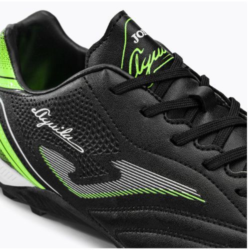 Men's Joma Aguila TF football boots black/green fluor