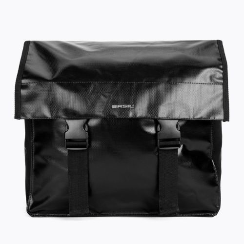 Basil Urban Load Double Bag bike rack bag black B-17738