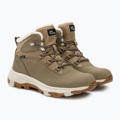 Jack Wolfskin women's trekking boots Everquest Texapore Mid beige 4053581_5227