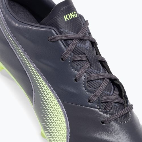 PUMA King Pro 21 FG men's football boots black-green 106549 05
