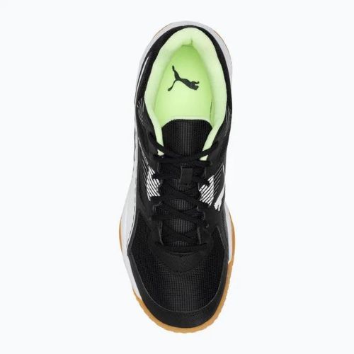 PUMA Solarflash II volleyball shoe black and white 106882 01