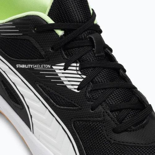 PUMA Solarflash II volleyball shoe black and white 106882 01