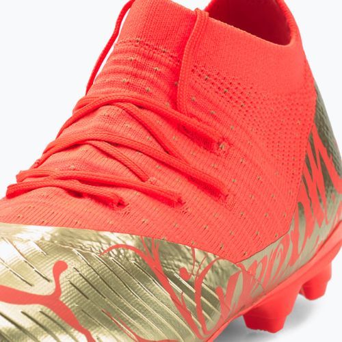 Children's football boots PUMA Future Z 3.4 Neymar Jr. FG/AG orange/gold 107107 01