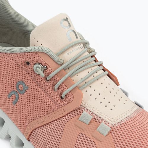 Women's running shoes On Cloud 5 pink 5998556