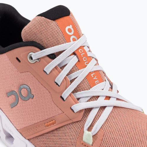 Women's running shoes On Cloudflyer 4 orange 7198669