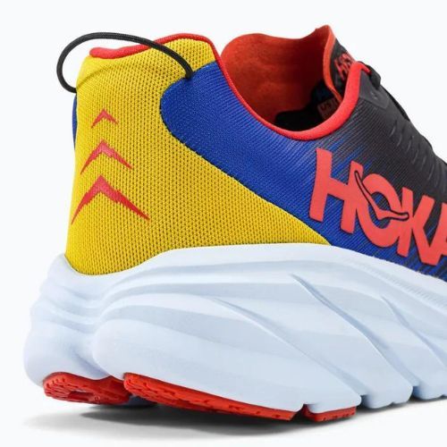 HOKA men's running shoes Rincon 3 black-blue 1119395-BDGB
