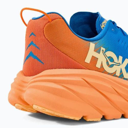 HOKA men's running shoes Rincon 3 blue-orange 1119395-CSVO