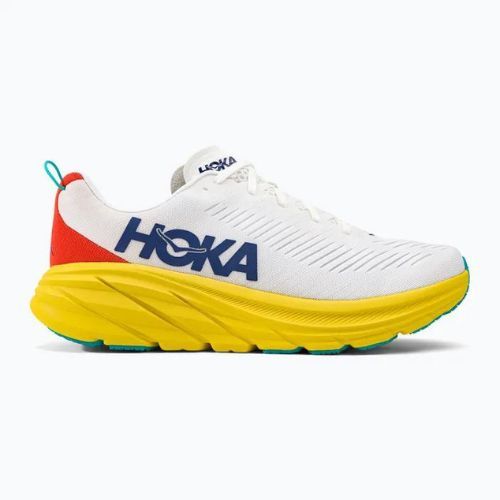 HOKA men's running shoes Rincon 3 white 1119395-WEGG
