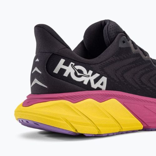 Women's running shoes HOKA Arahi 6 black-pink 1123195-BPYR