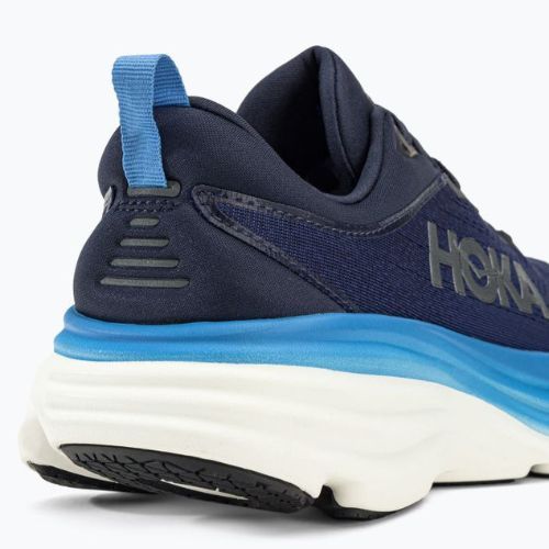 HOKA Bondi 8 men's running shoes navy blue 1123202-OSAA