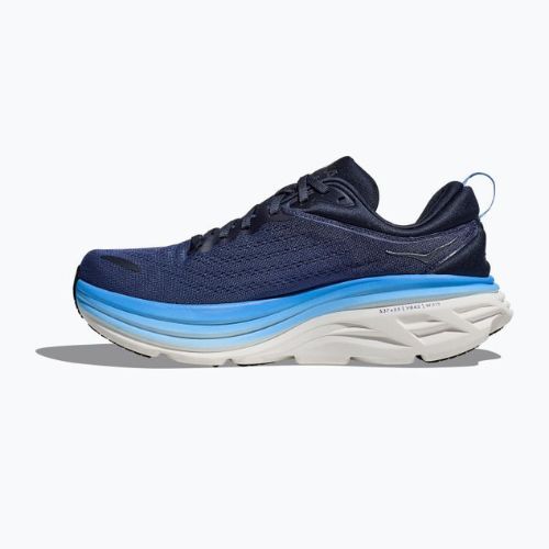 HOKA Bondi 8 men's running shoes navy blue 1123202-OSAA