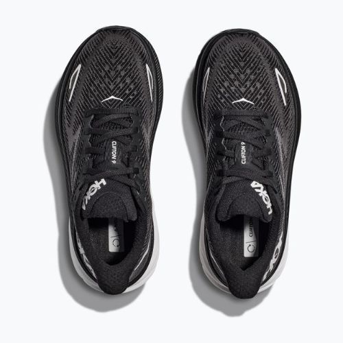 HOKA men's running shoes Clifton 9 black 1127895-BWHT
