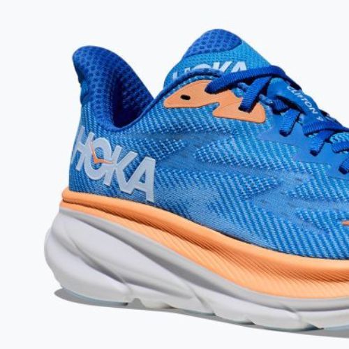 HOKA men's running shoes Clifton 9 blue 1127895-CSAA