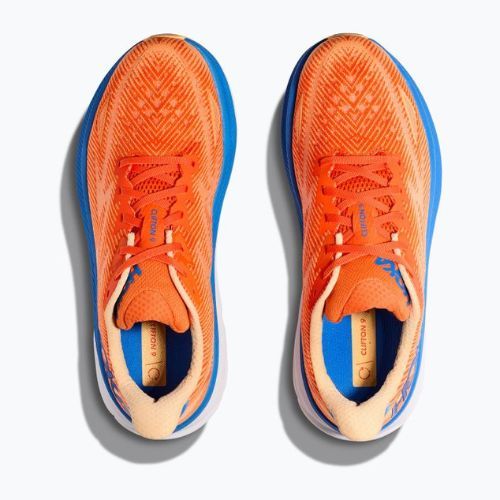HOKA men's running shoes Clifton 9 orange 1127895-VOIM