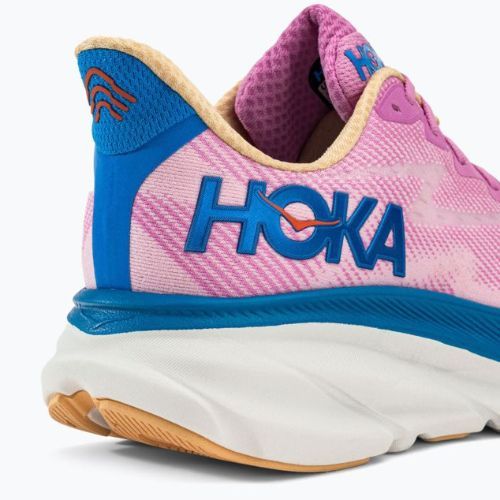 Women's running shoes HOKA Clifton 9 pink 1127896-CSLC