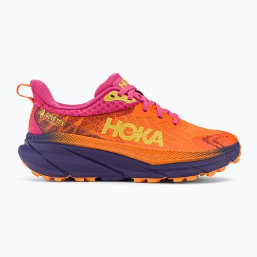 Women's running shoes HOKA Challenger ATR 7 GTX orange-pink 1134502-VOPY