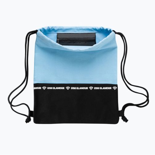 Women's sports bag Gym Glamour Gym bag blue and black 278