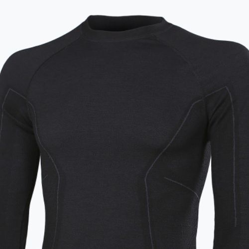Men's thermal active sweatshirt Brubeck Active Wool black
