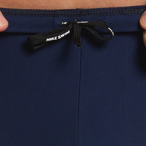 Men's Nike Reflect Logo Square Leg swim boxers navy blue NESSC583-440