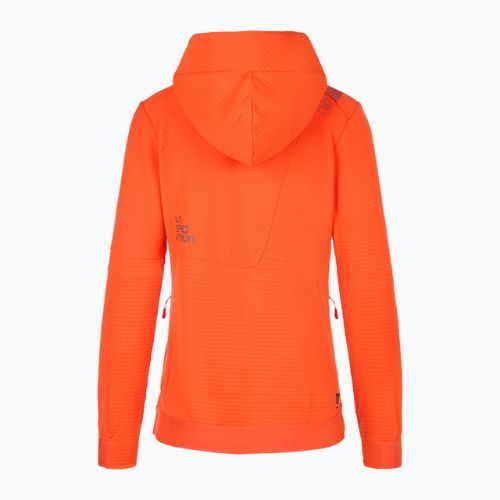 Women's climbing sweatshirt LaSportiva Mood Hoody orange O65322322