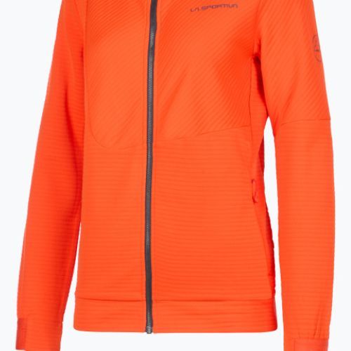 Women's climbing sweatshirt LaSportiva Mood Hoody orange O65322322