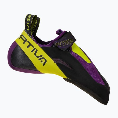 La Sportiva Python men's climbing shoe black and purple 20V500729