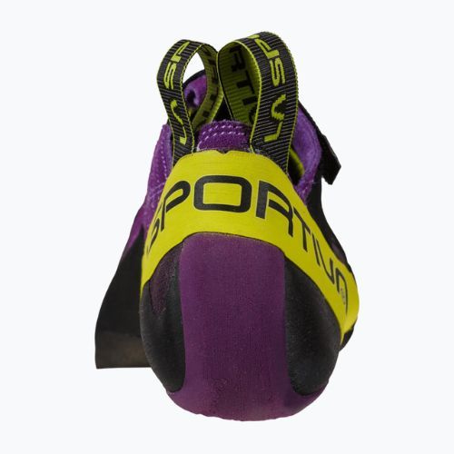 La Sportiva Python men's climbing shoe black and purple 20V500729