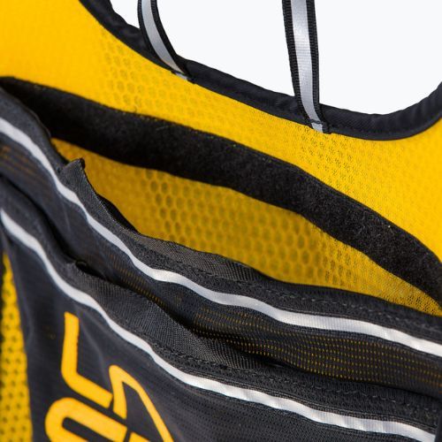 La Sportiva Racer Vest L running backpack black/yellow 69J999100