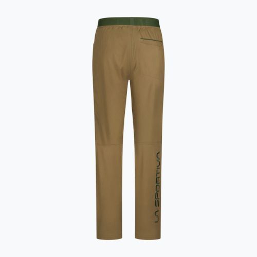 Men's La Sportiva Roots climbing trousers green H95731711B