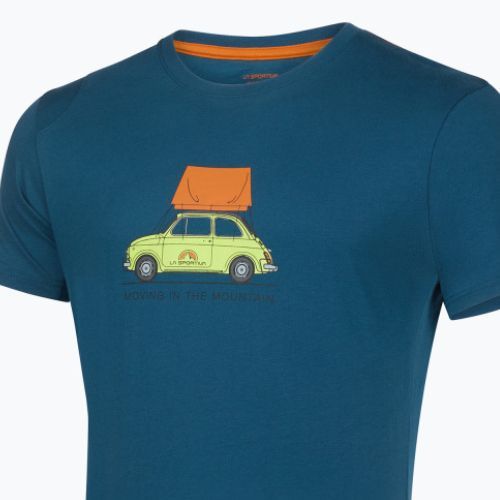 La Sportiva men's climbing shirt Cinquecento navy blue N55639208