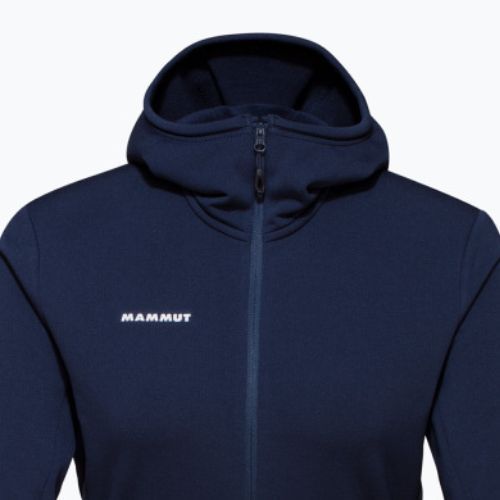 Mammut women's trekking sweatshirt Aconcagua Light ML Hooded navy blue