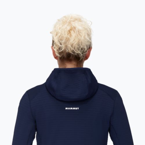 Mammut women's fleece sweatshirt Taiss Light ML Hooded navy blue 1014-04540-5118-114