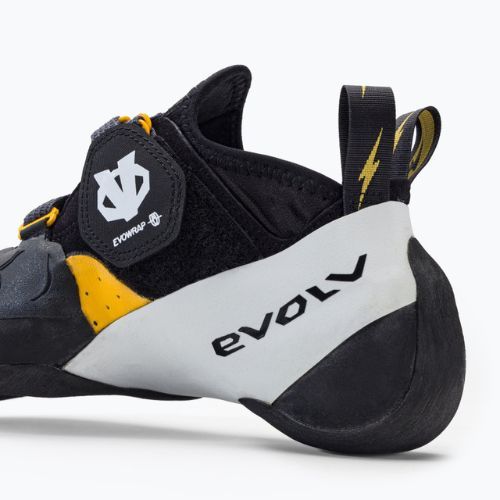 Evolv Shaman Pro 1000 climbing shoes black and white 66-0000062301