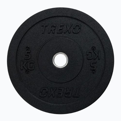 XTREXO Olympic bumper weights black TRX-BMP005 5 kg