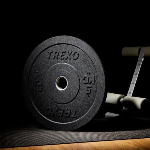 XTREXO Olympic bumper weights black TRX-BMP005 5 kg