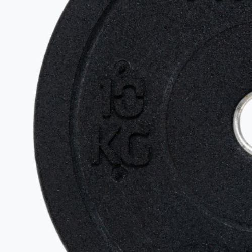 XTREXO Olympic bumper weights black TRX-BMP010 10 kg