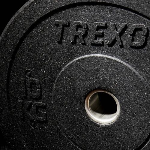 XTREXO Olympic bumper weights black TRX-BMP010 10 kg