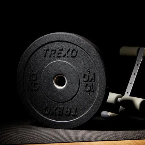 XTREXO Olympic bumper weights black TRX-BMP010 10 kg