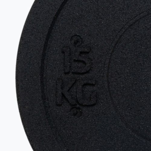 XTREXO Olympic bumper weights black TRX-BMP015 15 kg