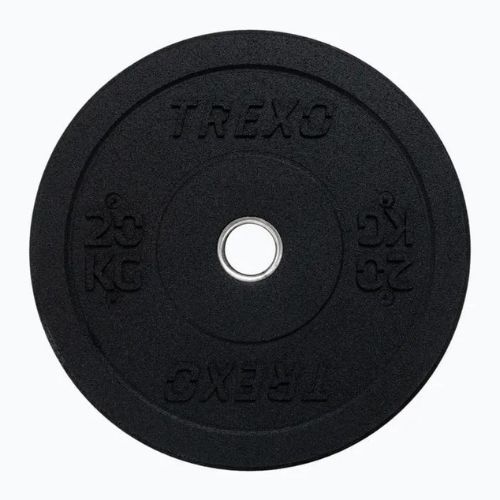 XTREXO Olympic bumper weights black TRX-BMP020 20 kg