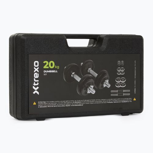 XTREXO 20 kg dumbbell set DK20