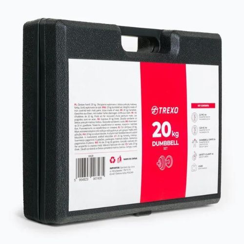 XTREXO 20 kg dumbbell set DK20